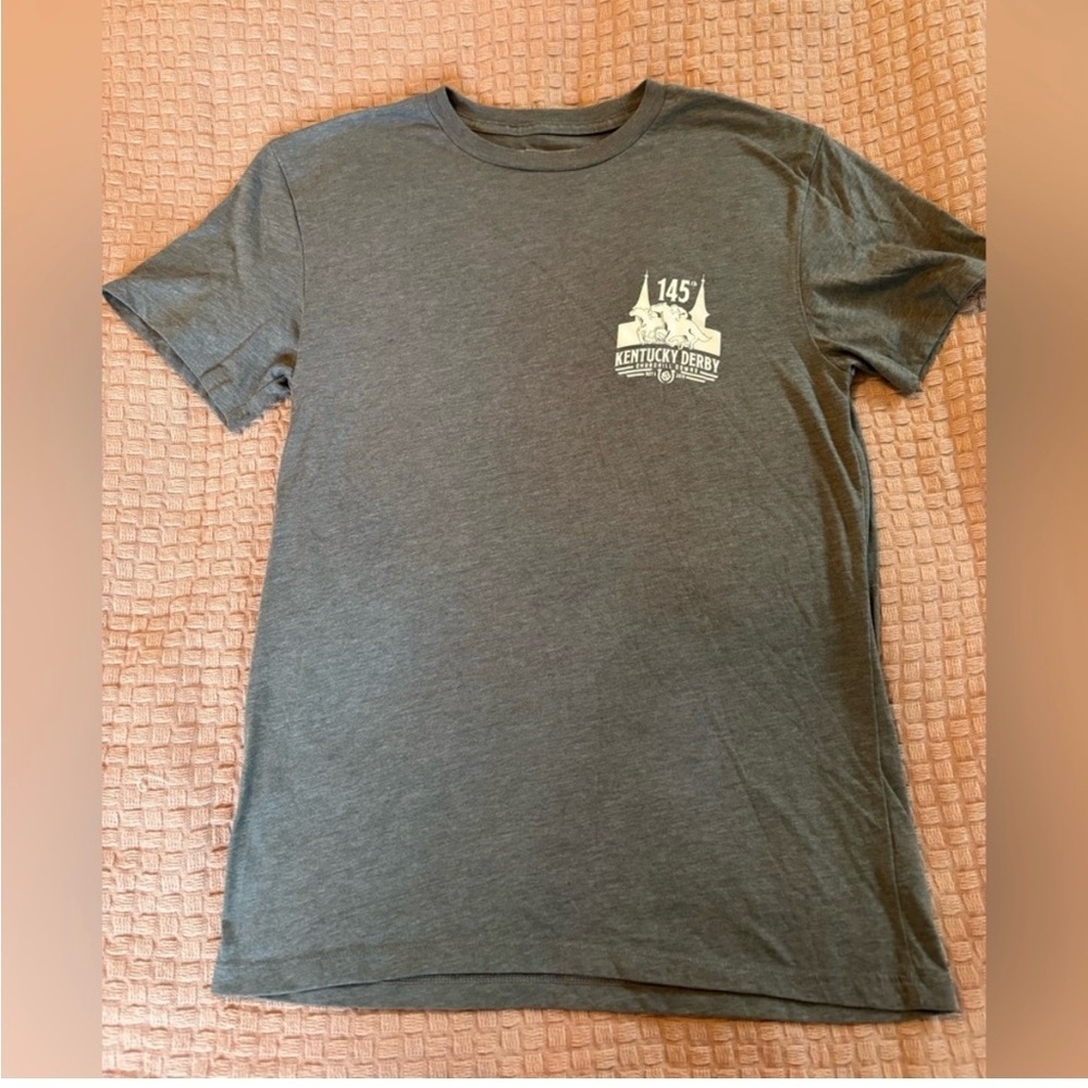 Vineyard Vines 145th Kentucky Derby Men's Grey Short Sleeve Tee Size XS